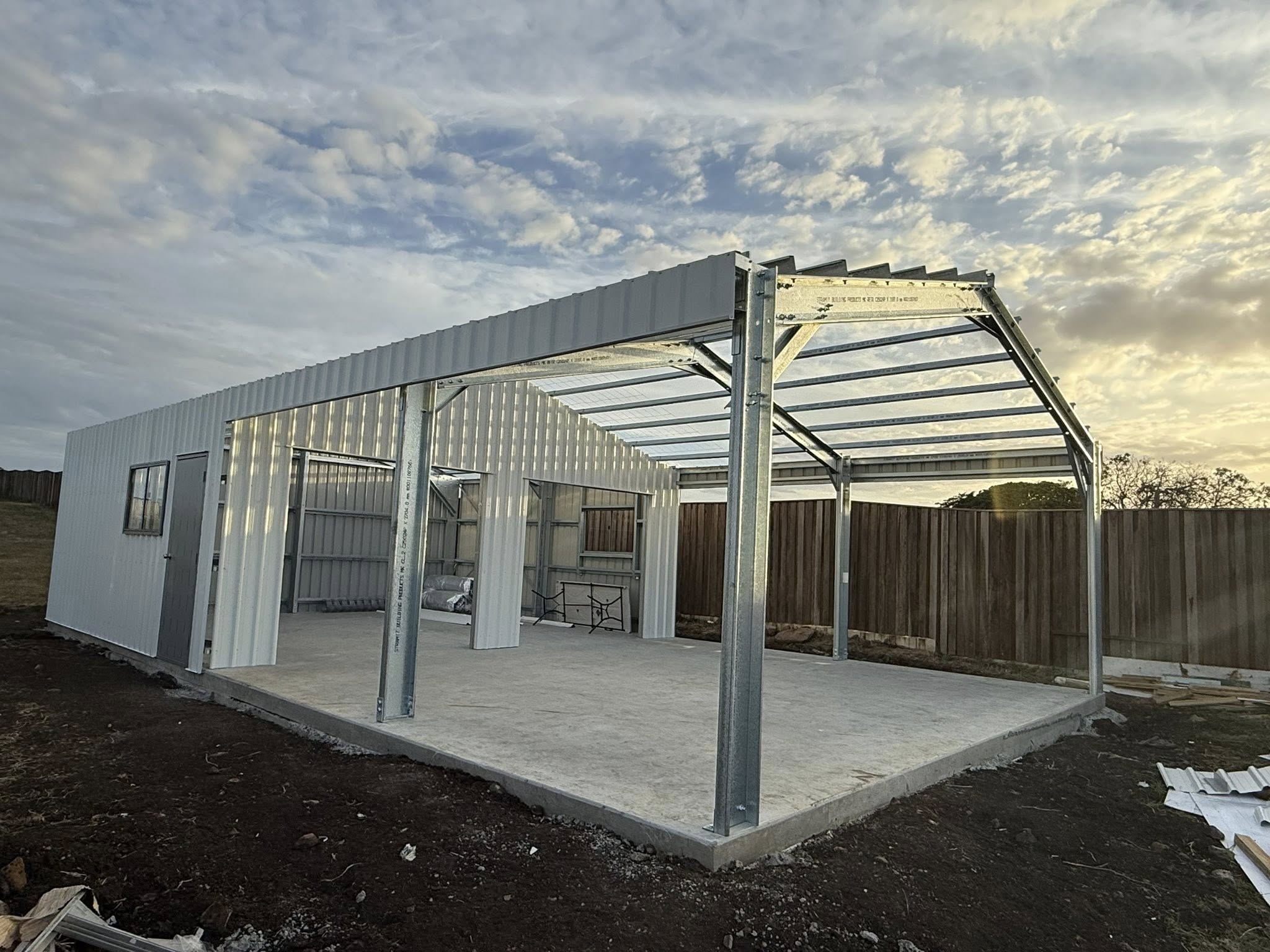 New Home Roof Trusses